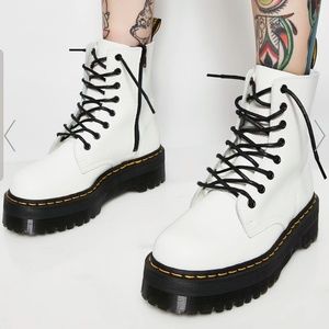 Dr. Marten White Jadon boots